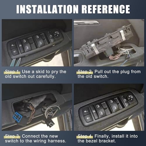 04602533AF Front Left Driver Side Car Power Window Switch for Dodge Journey