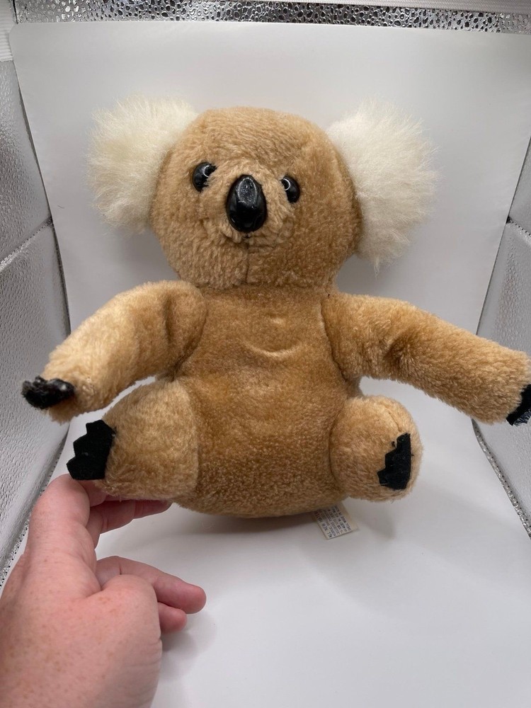 Vintage tan koala stuff animal