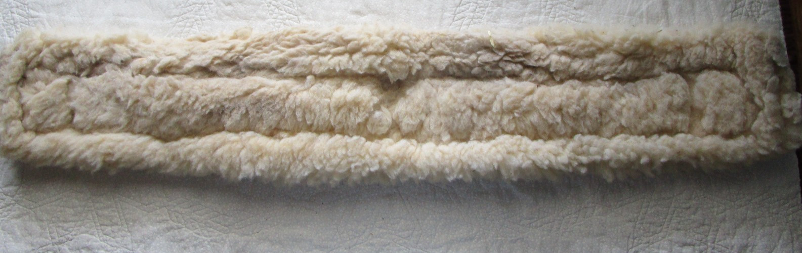 34" WEAVER WIDE BROWN FLEECE WESTERN CINCH