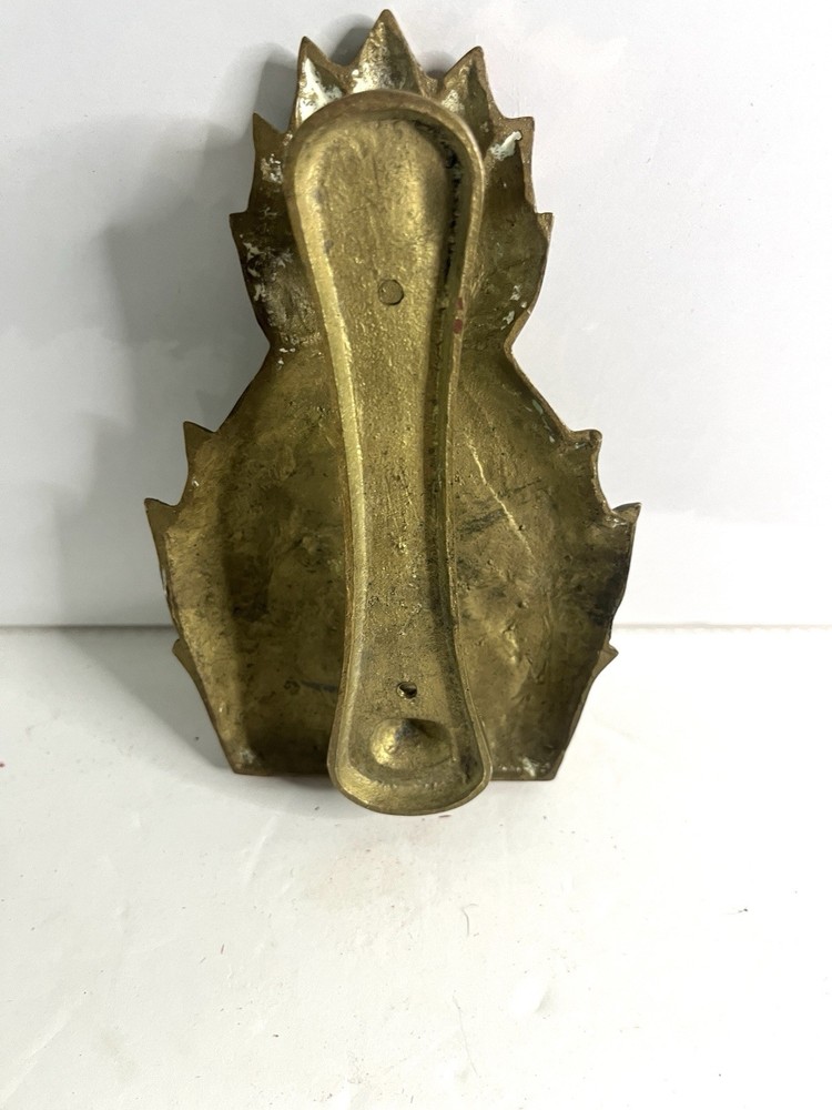 Vintage Solid Brass Pineapple Door Knocker Decor