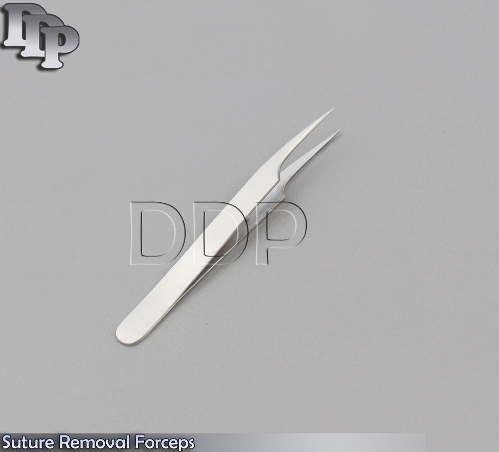 O R Grade Suture Removal Fine Point Forceps 4.75"