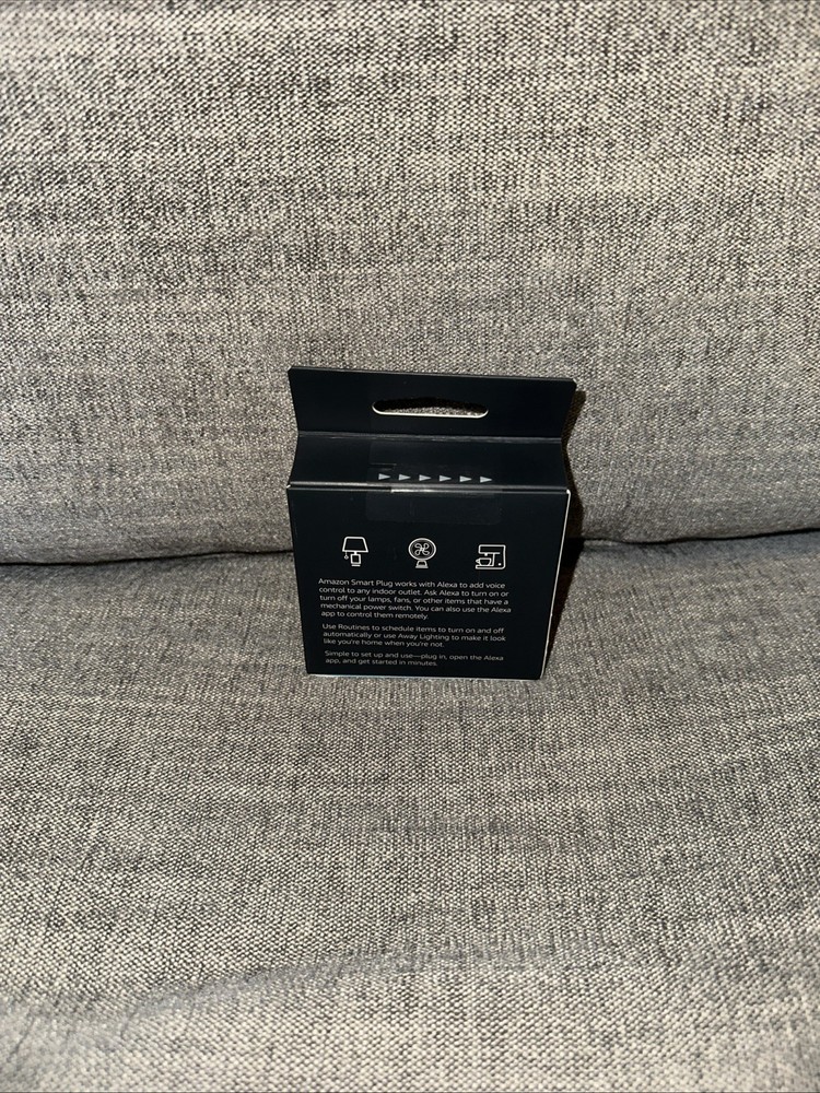 Amazon Smart Plugs Alexa (3-Prong, Single Socket, Wifi Plug, Indoor Use). New