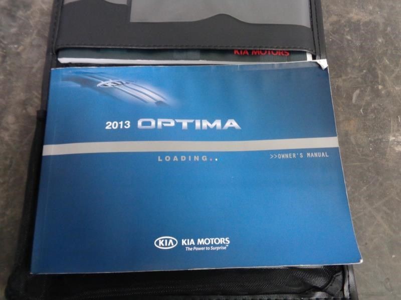 OPTIMAKIA 2013 Owners Manual 1087788