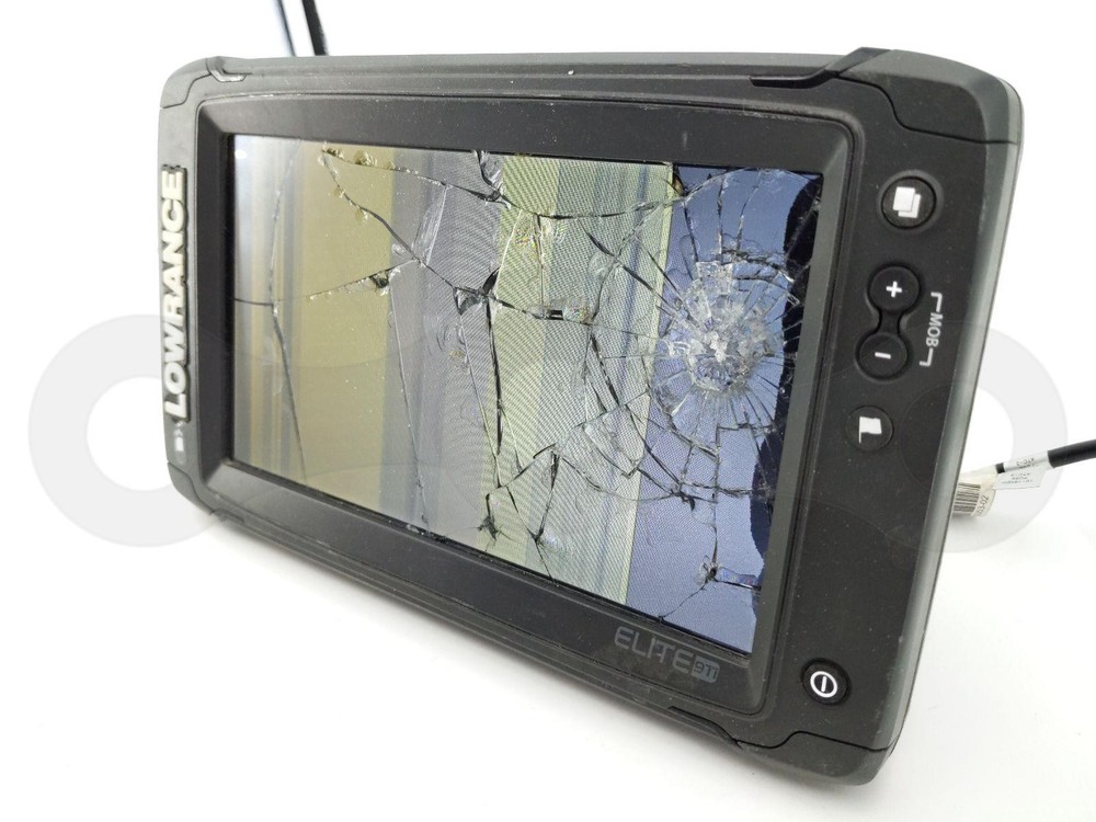 LOWRANCE ELITE 9 TI BOAT MULTIFUNCTION FISHFINDER CHARTPLOTTER DISPLAY SCREEN