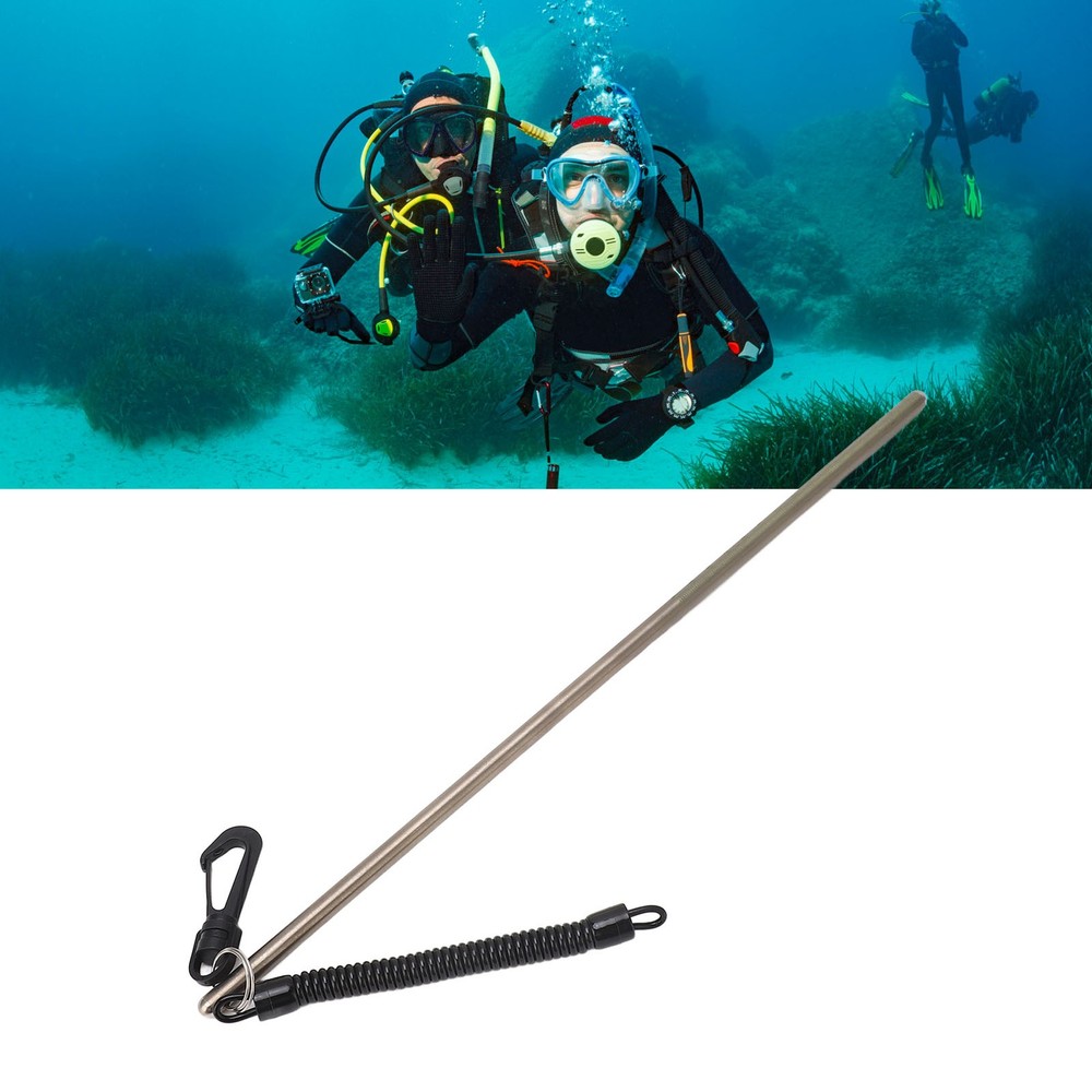 Diving Stick Pointer Titanium Alloy Lightweight For Underwater Exploration DHPR
