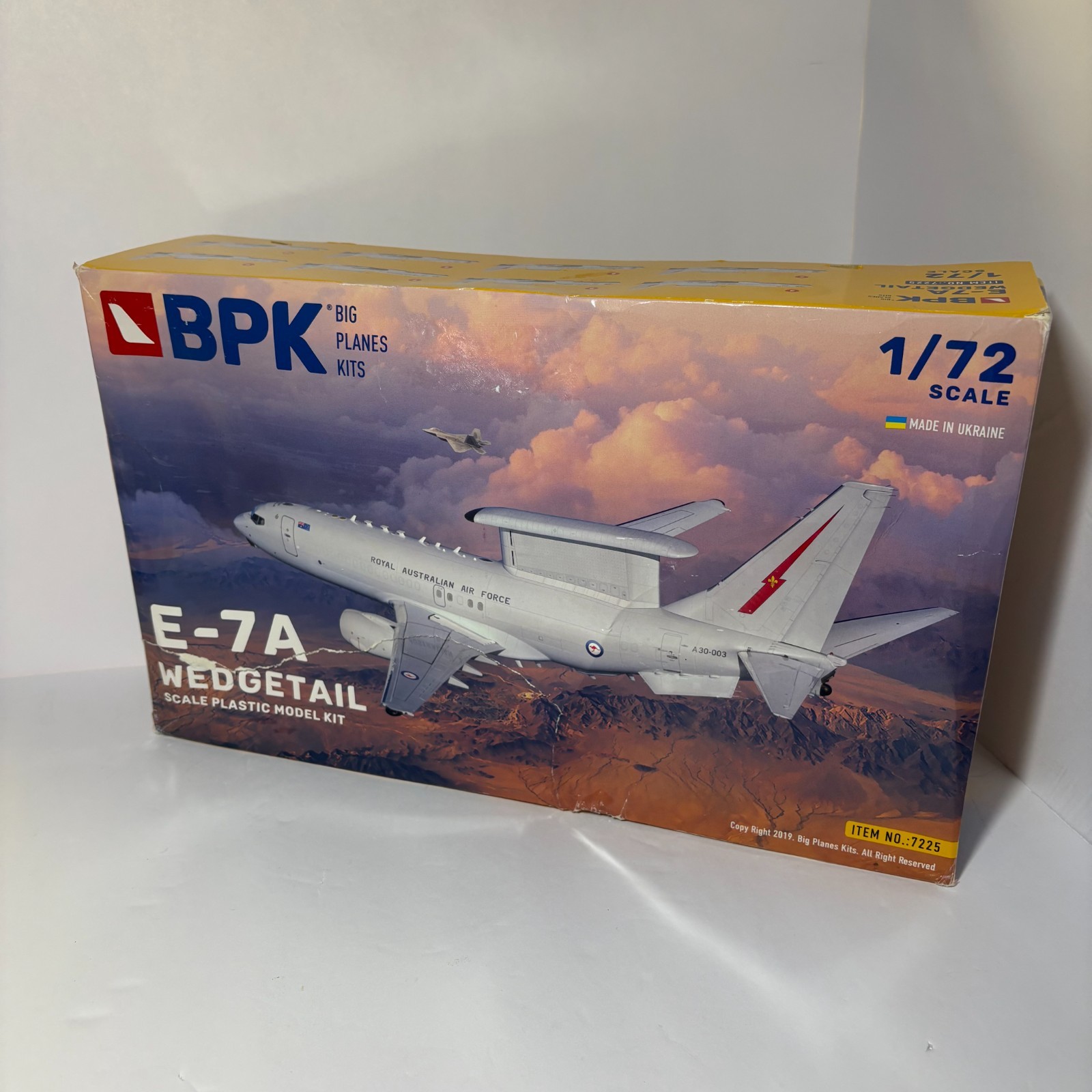 BPK 1/72 Boeing E-7A Wedgetail Scale Plastic Model Kit #7225