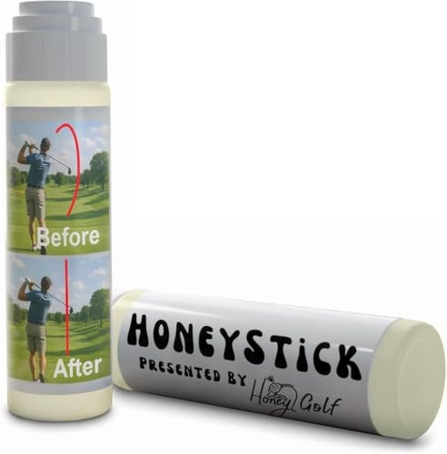HoneyStick Anti Slice Gel for Golf Clubs - Anti-Hook Spin Reducer for Driver, 1