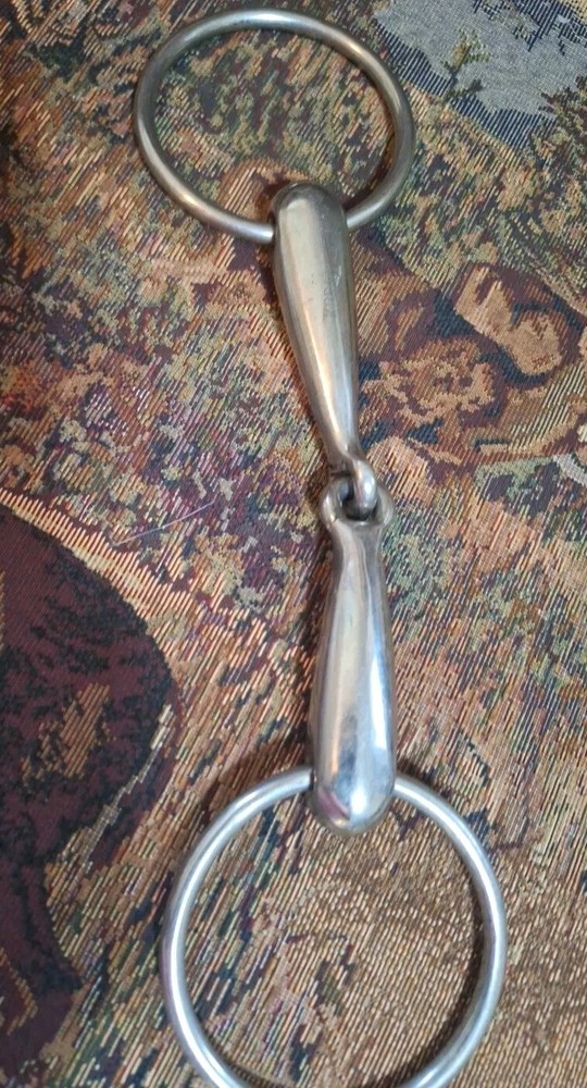 Hollow Mouth Loose Ring Snaffle Bit Fat 5 1/2"