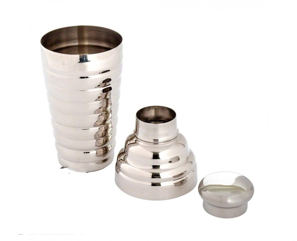 Beehive Cocktail Shaker 24 oz. 3-pc set BS-3B NEW