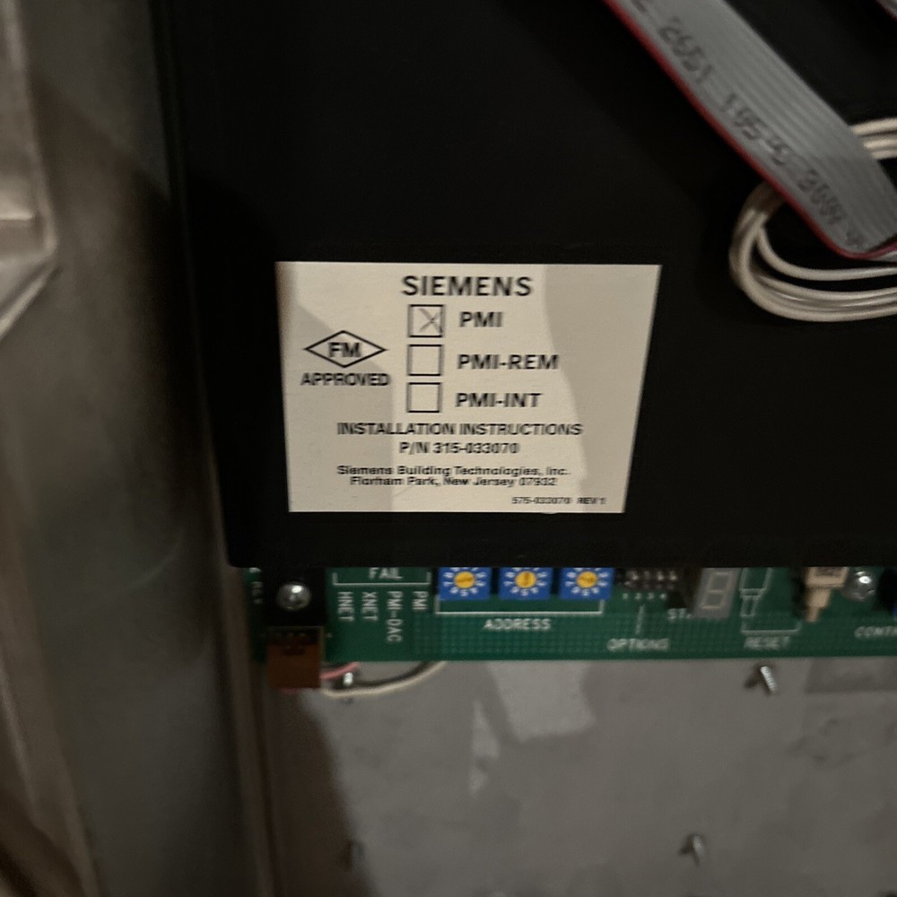 SIEMENS CAB2-BD Fire Alarm System!