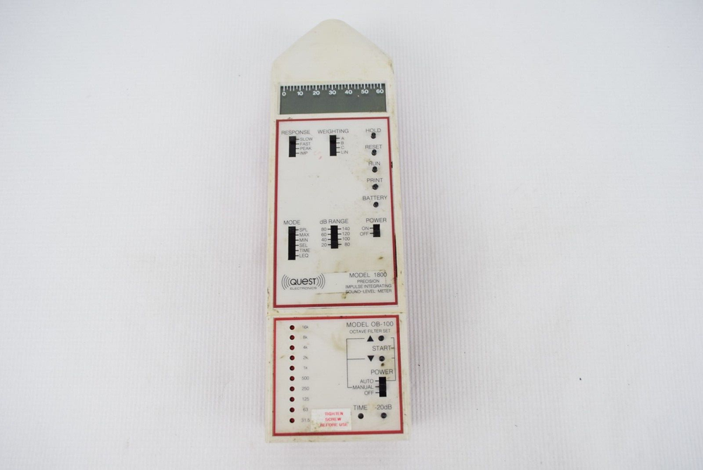 Quest 1800 Precision Impulse Integrated Sound Level Meter