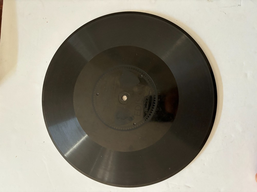 Vintage Edison 78 Thick Disc Record Murray & Von Tilzer