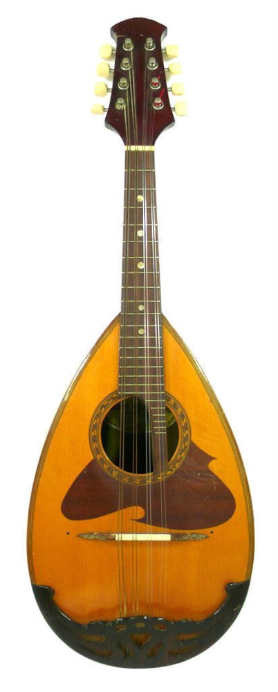 Japan Suzuki No.226 Bowlback Solid Spruce Maple Mandolin, Hard Case, OJMN182
