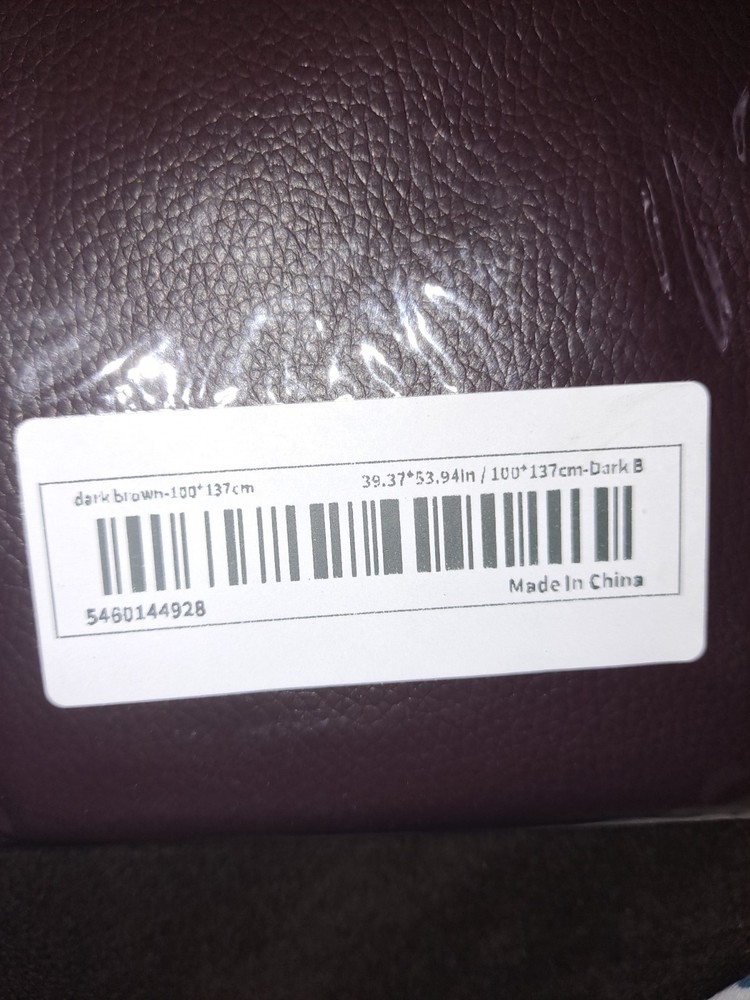 Self Adhesive Leather Repair Patch - Dark Brown