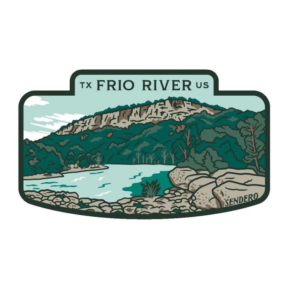 Frio River Sticker Decal XV