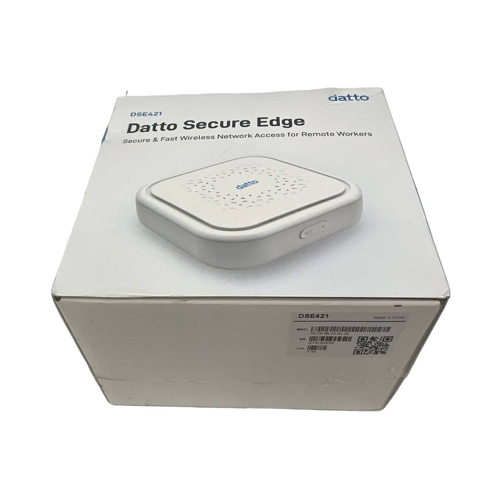 New Sealed Datto Secure Edge DSE421 Wireless Network Access for Remote Workers