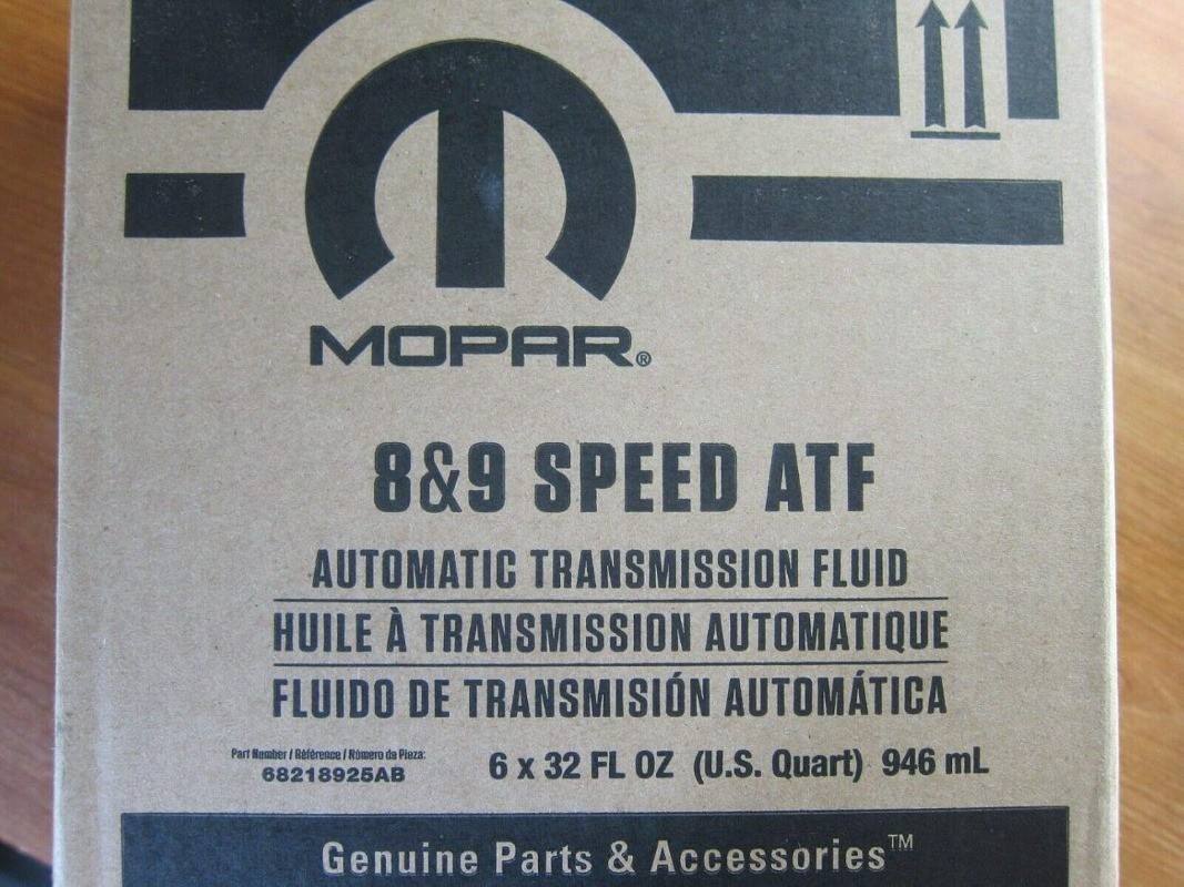 8 and 9 Speed Automatic Transmission Fluid New 7 Quarts