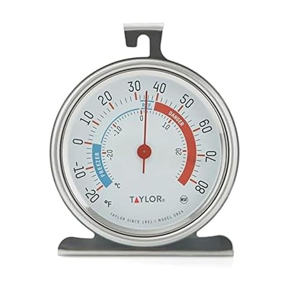 Large Dial Kitchen Refrigerator Freezer Thermometer - 3-Inch Easy Read
