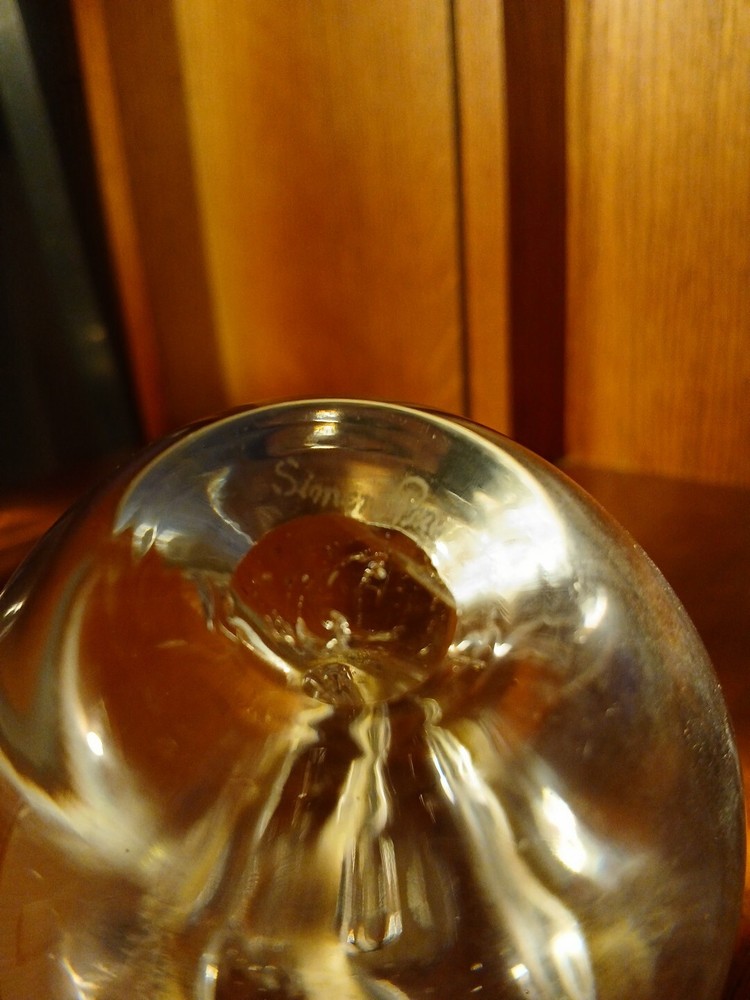 Susan G Komen Glass Apple
