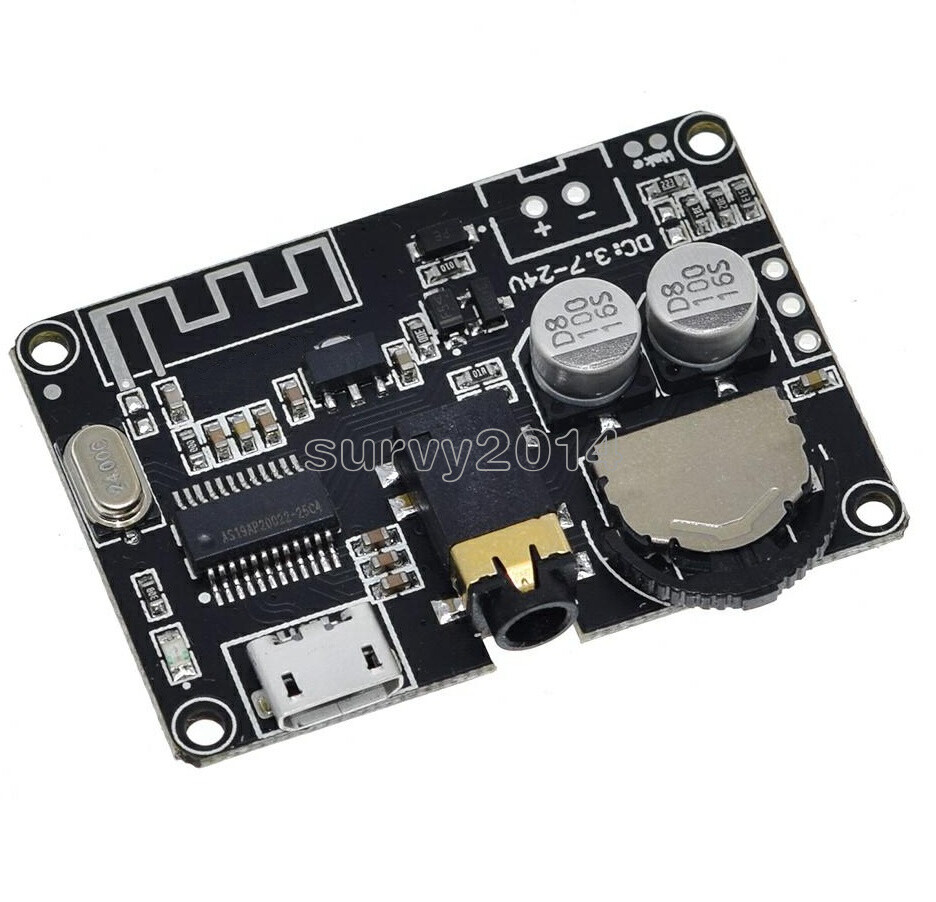 Adjustable Volume DC3.7-24V Bluetooth 5.0 Stereo Audio Decoder Board