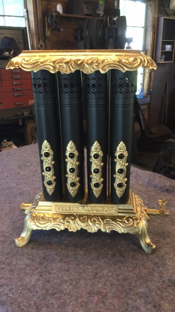 antique gas space heater