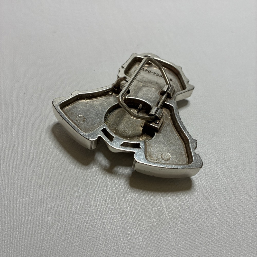 HARLEY DAVIDSON Belt Buckle V2 Engine Block Vintage