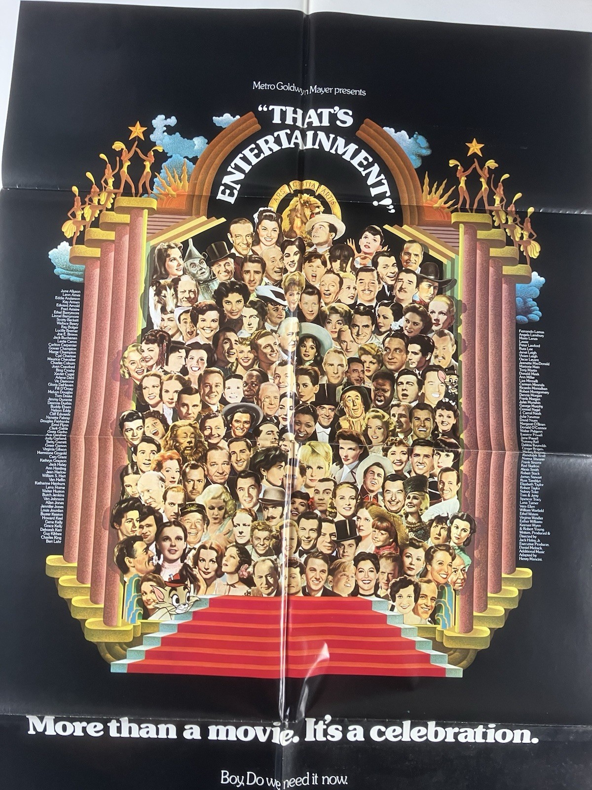 THAT'S ENTERTAINMENT (1974) Original One Sheet Movie Poster 27" x 41" Advance
