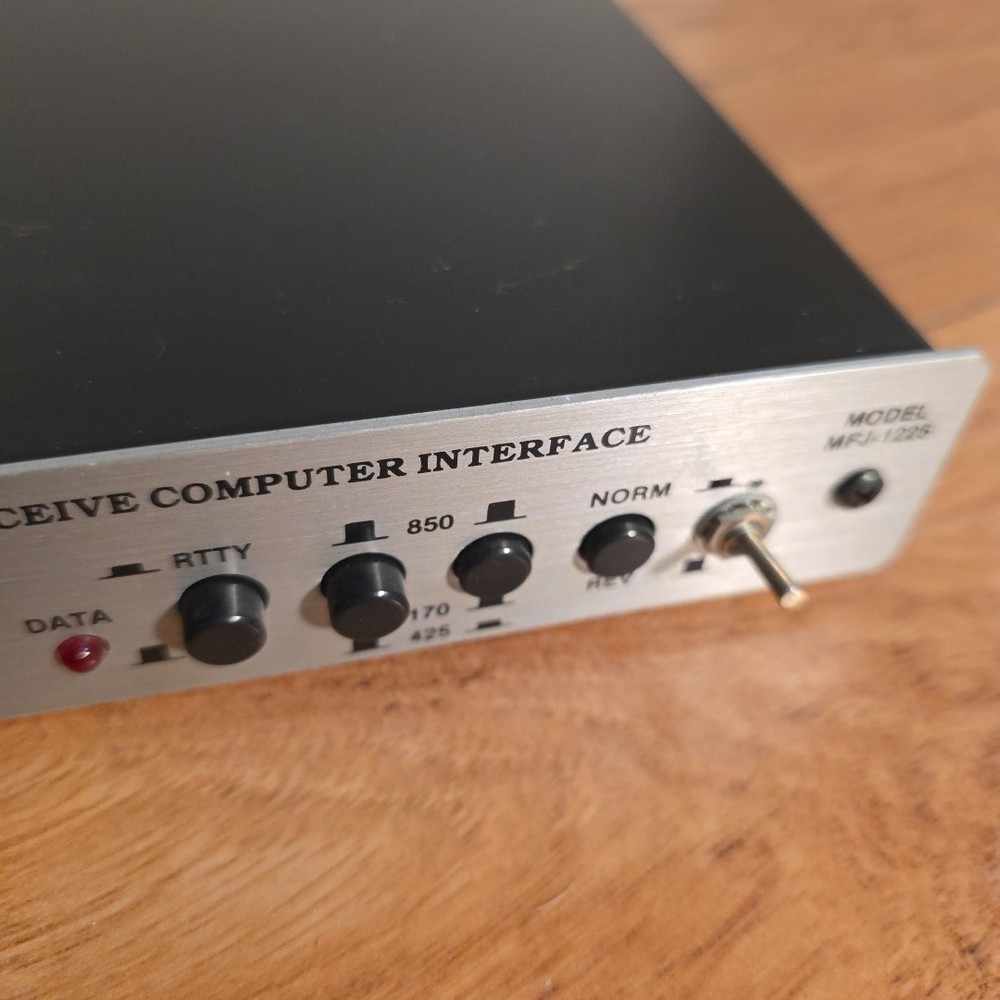 MFJ 1225 RTTY CW Receive Computer Interface