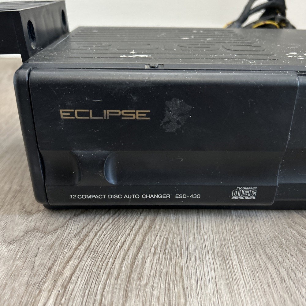 Eclipse SD-430 Compact Disc 10 CD Changer System Car Boat RV Audio Unit Untested