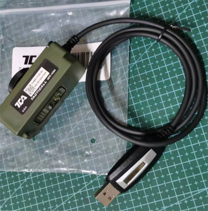 US STOCK NEW TCA/PRC-152A Programming Cable Write Frequency Line Data Cable 1PC