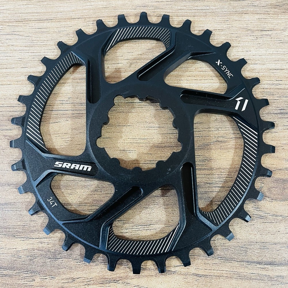 SRAM X-Sync 34T Direct Mount Chainring 6mm Offset Black