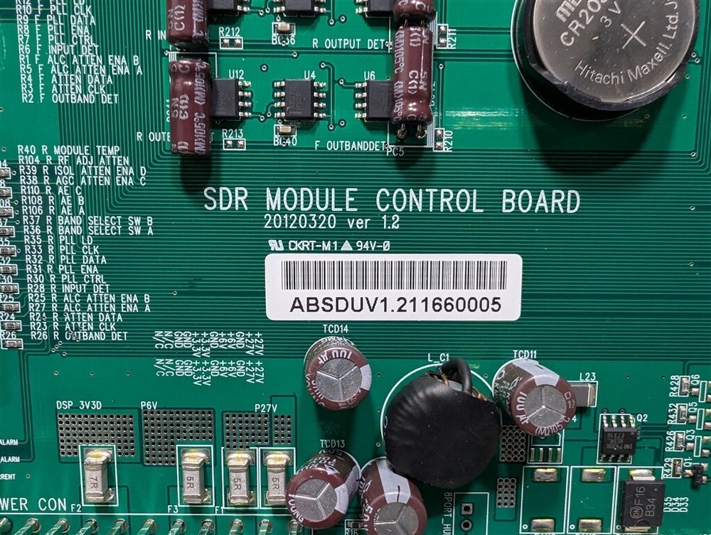 USED ADRF 20120320 SDR Module Control Board for RF Repeaters Ver. 1.2