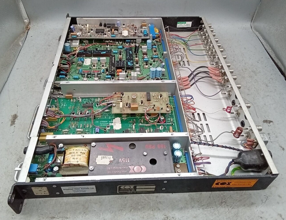 Michael Cox Electronics Ltd.; England NTSC CODER 203 +302/2BG + POWER SUPPLY