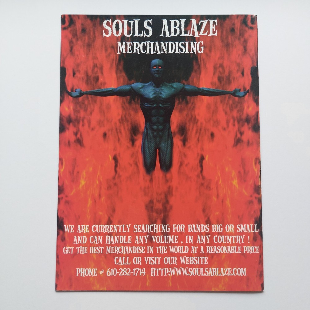 VTG Misfits Signed Concert Tour Program Autographed Evil Live Tour Book 1998