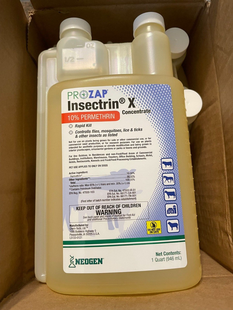 CASE AS 6 PROZAP INSECTRIN X-32 OZ CONCENTRATE