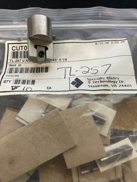 Gerber   TL 257, DCS 3500, Z1, Taurus, DCS 2500, DCS 1500 NOTCH TOOL