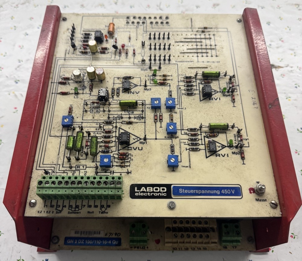 LABOD GN 2 DZ 150/110-16-4Qu Thyristor Regulator Controller 450V Germany