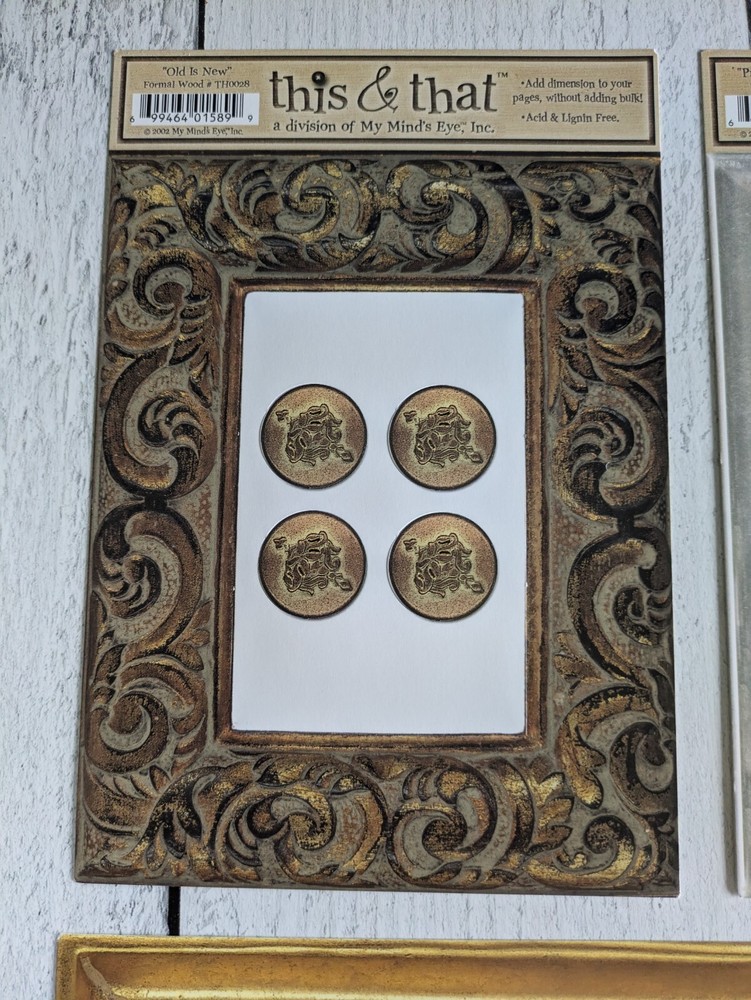 This & That Tags and Things Paper Frames Mind`s Eye Inc. Lot