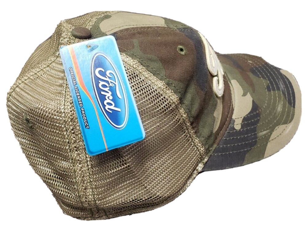 New Ford Camouflage Hat / Cap. Size L / XL.
