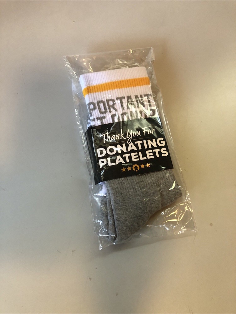 VIP Donating Platelets Socks. New In Package