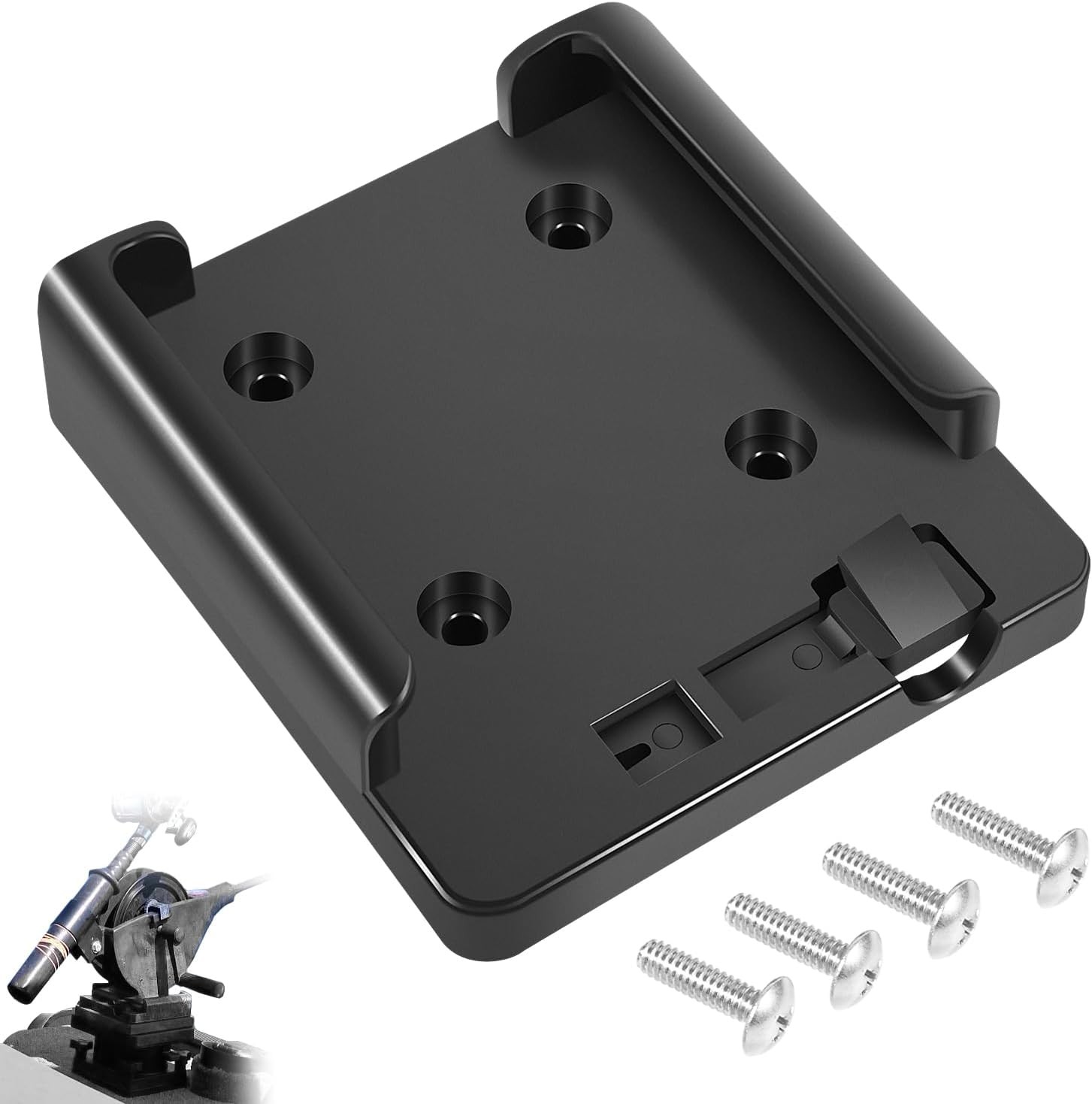 2207001 Tab Lock Mount Base for Cannon Downriggers Leagy Easi-Troll, Sport-Troll