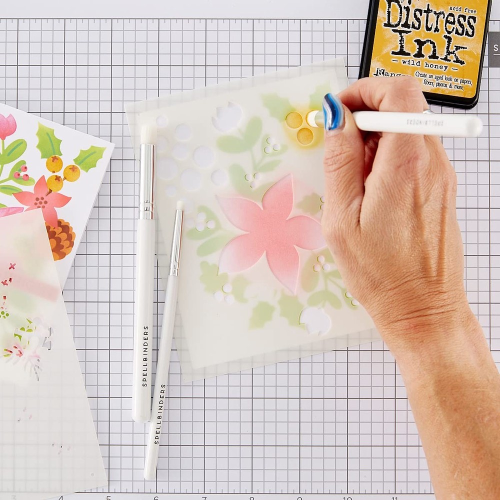 Mini Blending Brush Set, White