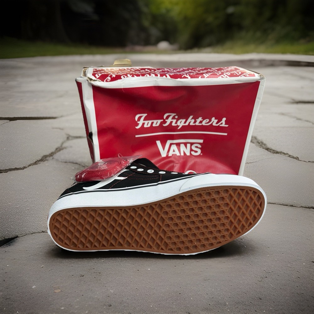 Foo Fighters 25th Anniversary Vans-NEW