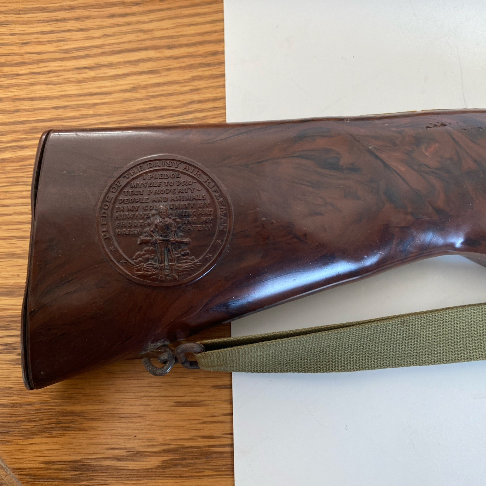 VTG Daisy MFG DEFENDER REPEATER No. 142 Pump Action BB Rifle Plymouth MI W/ Box