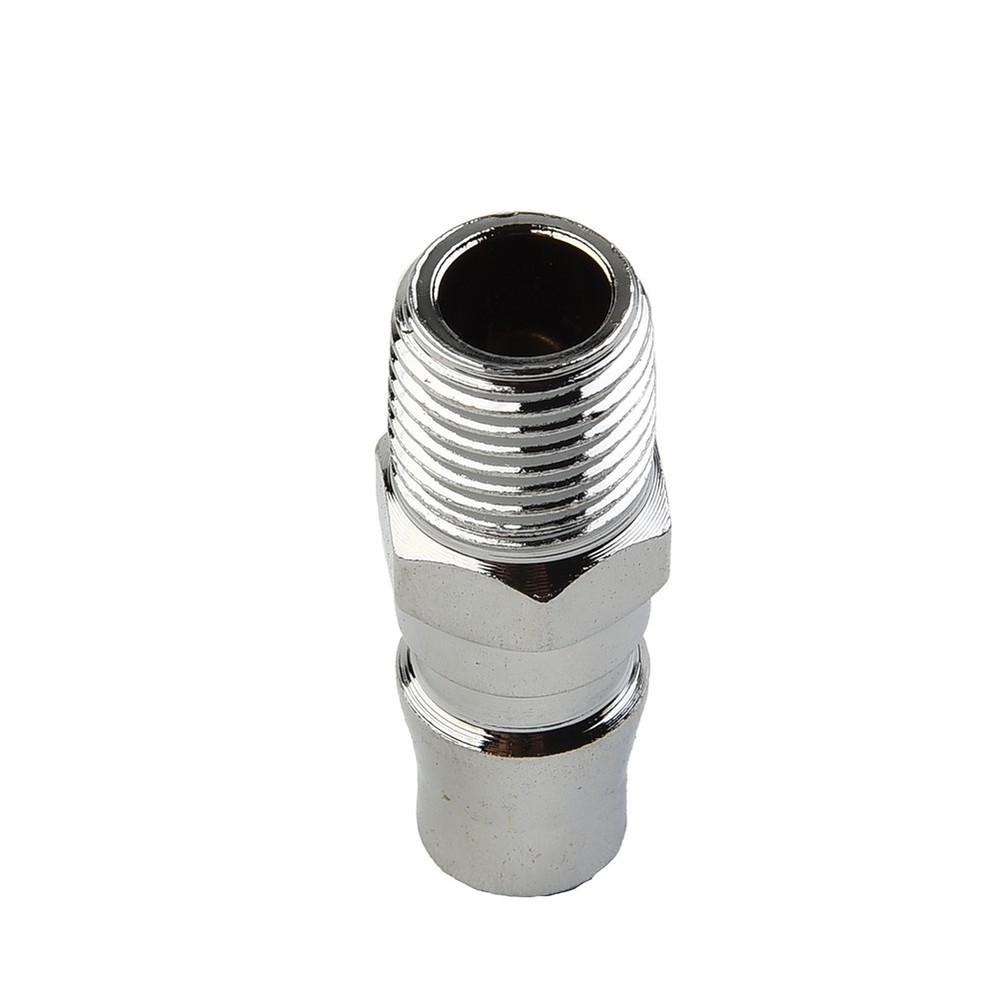 Thread Adapter Air Fitting Coupling Silver Thread (20PM) W:15 H:15 L:50