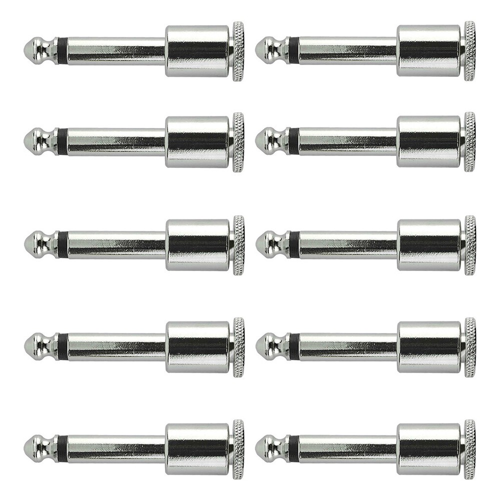 10 Pack | George L's .155 Right Angle Solderless Cable Plugs
