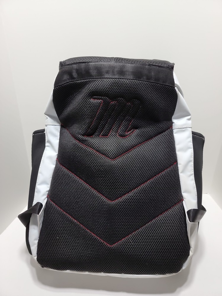 Marucci Troooper Bat Pack Backpack. WH/R/BL- Honor The Game Patch...