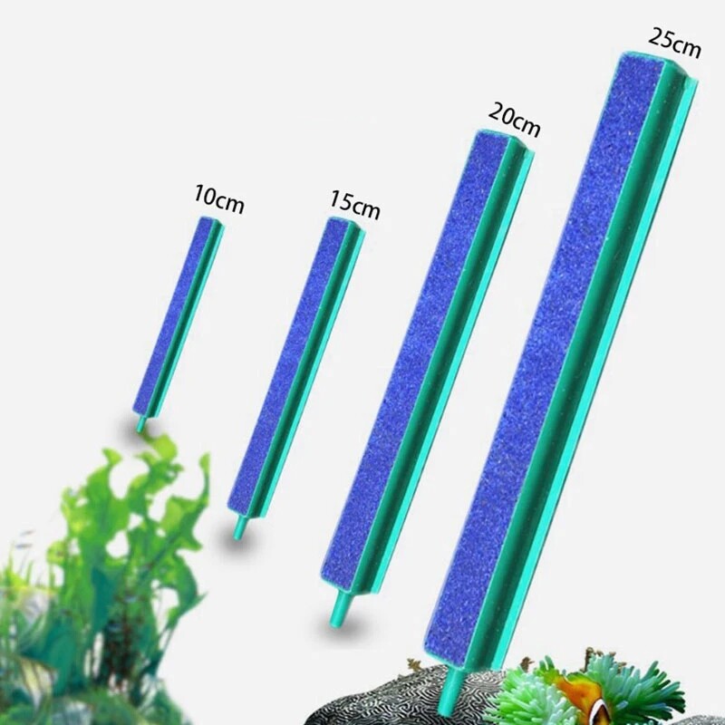 2/4x Air Sand Stone Bubble Curtain Bar Aquarium Fish Tank Aerator Oxygen Pump