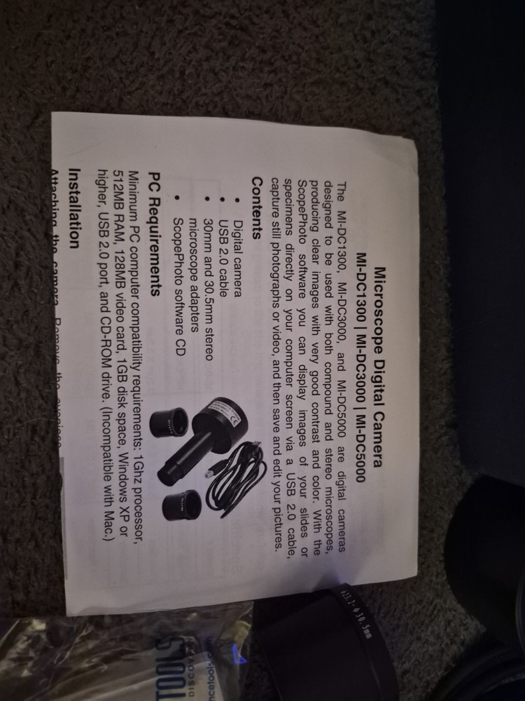 1.3MP Microscope Digital Camera