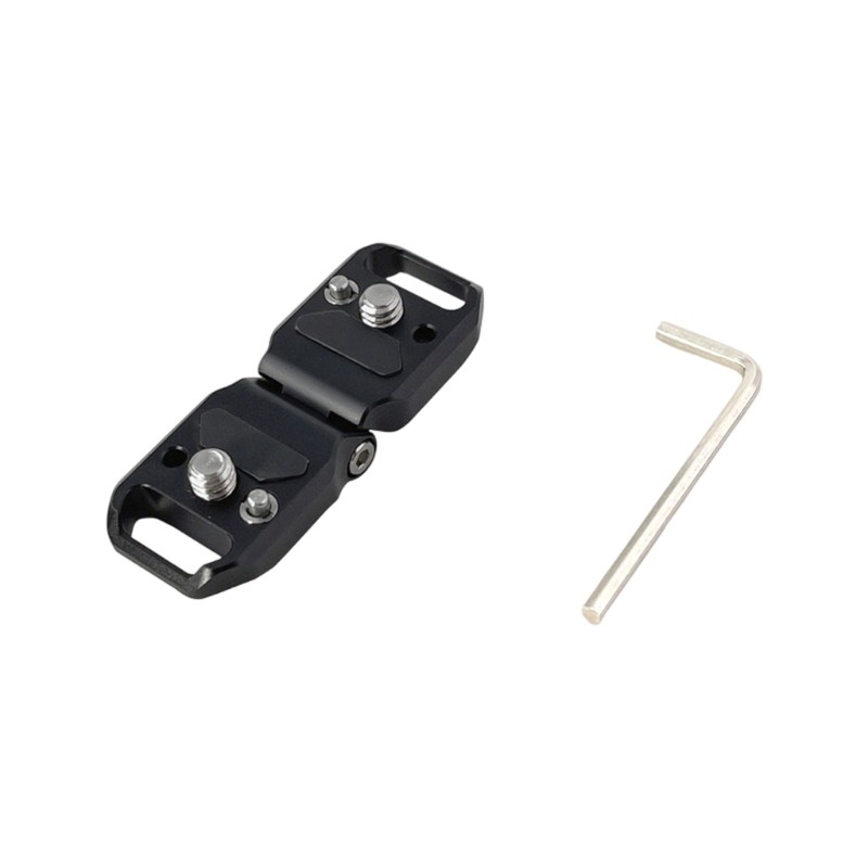 Folding Camera Bracket Aluminum Alloy Tool Less Setups Damping System